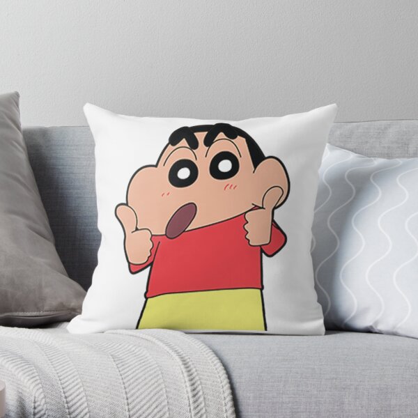 Kissen Kissenbezuge Shin Chan Redbubble