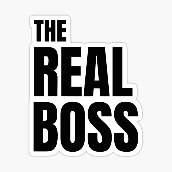 Item preview, The Real Boss designed and sold by JienChan26.