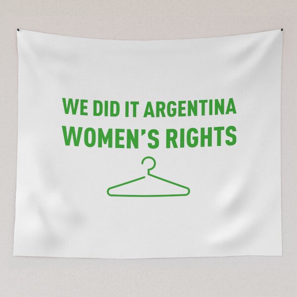 Aperçu de l'œuvre Droits des femmes - Argentine Aborto Legal 2020 (Vert) créée et vendue par FilipeFerreira.