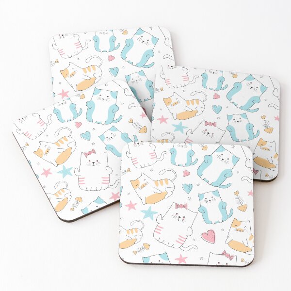 Item preview, Cats pattern designed and sold by Timegraf.