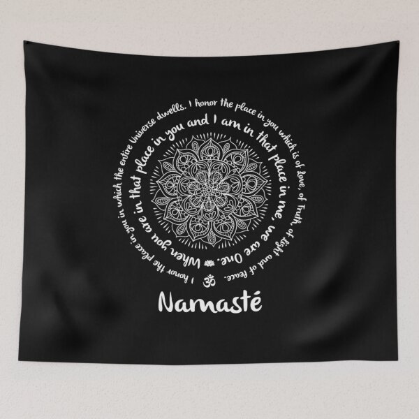 Item preview, Namaste We Are One Meditation Mandala Yoga designed and sold by Scarlettole137.