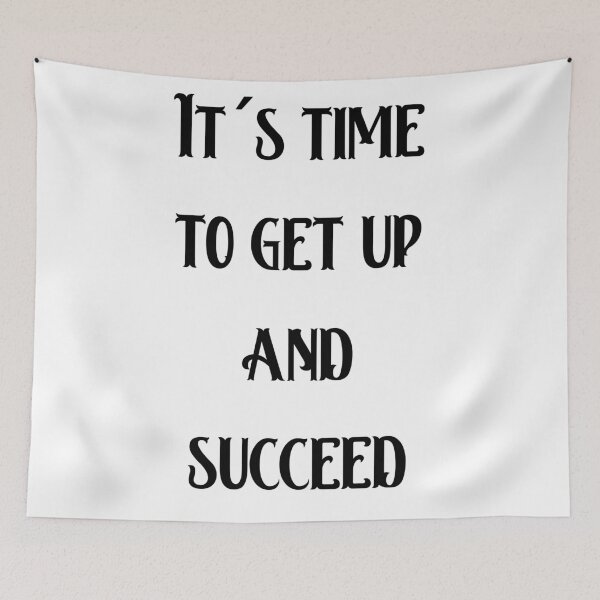 Item preview, It´s time to get up and succeed designed and sold by JirehShop.