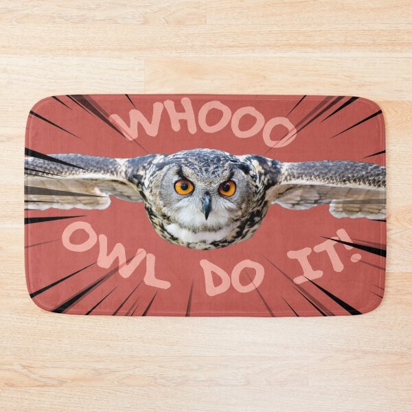 Item preview, Owl Do It! (Red) designed and sold by BunnyPrinceDegn.