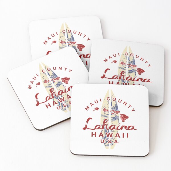 Item preview, MAUI Hawaii Lahaina Hawaiian Islands Vintage designed and sold by IronEcho.