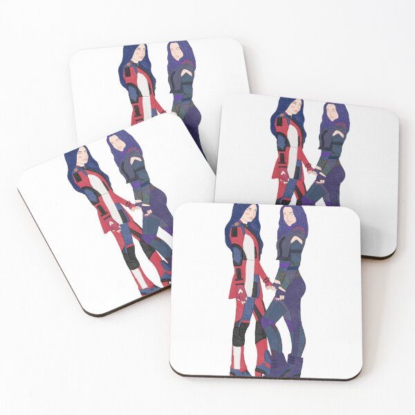 Item preview, mal and evie descendants  designed and sold by harrynnetflix.