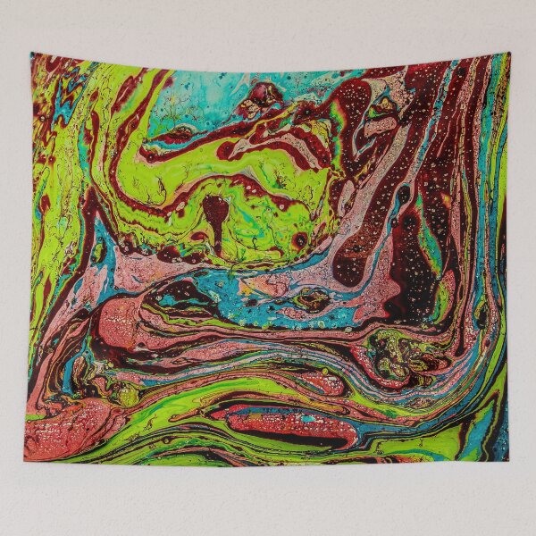 Item preview, Hydro Dipped Liquified Rainbow designed and sold by ArtRoomOregon.