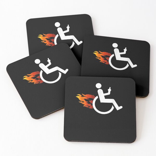 Item preview, Funny Handicap Disabled Ampu Humor Sarcastic Wheelchair designed and sold by shirleyfinley.