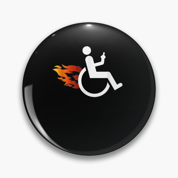 Item preview, Funny Handicap Disabled Ampu Humor Sarcastic Wheelchair designed and sold by shirleyfinley.