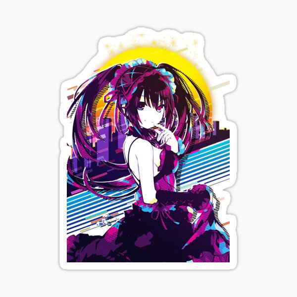 Date A Live Kurumi Tokisaki Anime Car Window Decal Sticker 009