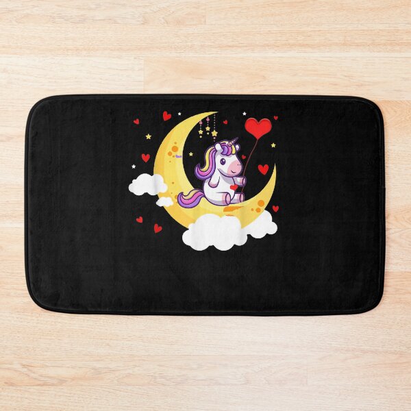 Item preview, Cute Unicorn On The Moon Valentine's Day Unicorn Lover Gifts designed and sold by shirleyfinley.