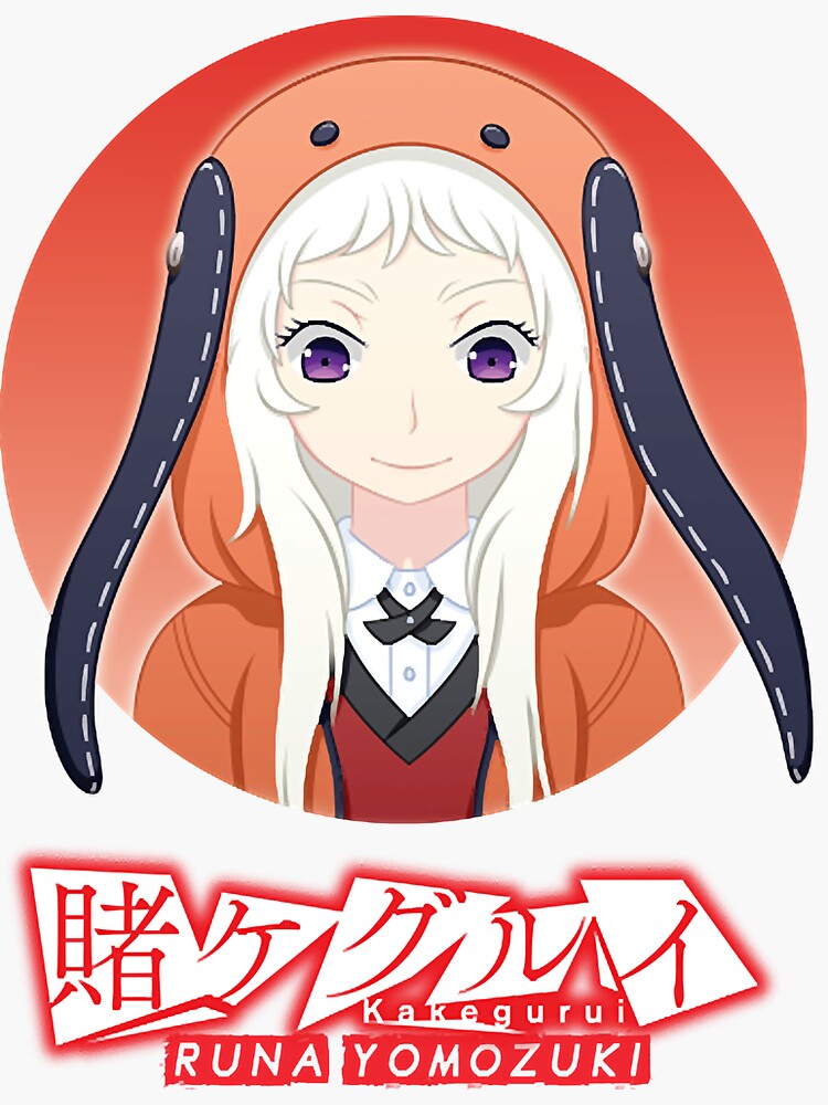 Runa Yomozuki Kakegurui Sticker For Sale By Stephensdahlia Redbubble