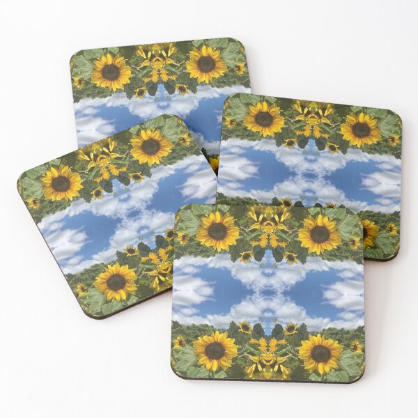 Item preview, Fusión del solsticio de verano de 2020, Sunflower Botanicals: floración dorada en la oscuridad designed and sold by RoseAromas.