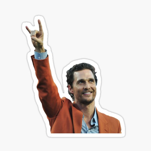 Matthew Mcconaughey Sticker