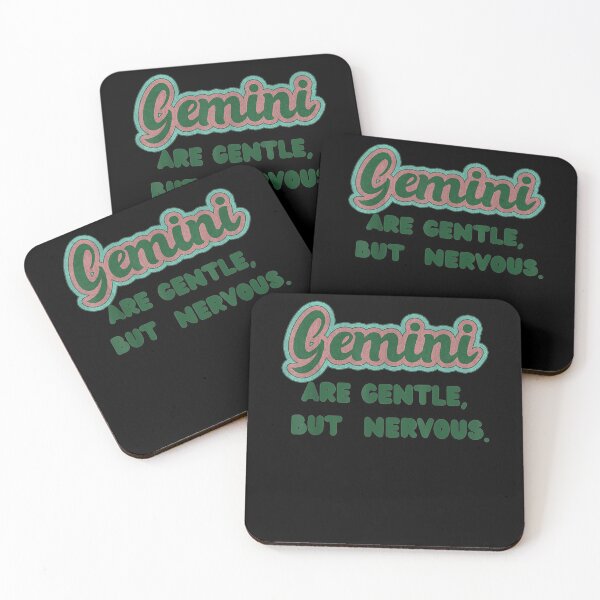 Item preview, Gemini Are Gentle But Nervous. designed and sold by shirleyfinley.