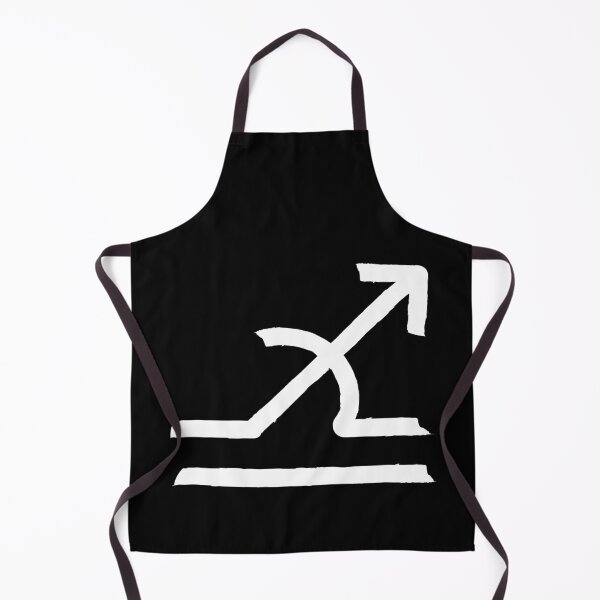 Item preview, Libra and Sagittarius Combined Zodiac Signs Double Horoscope Symbols in White designed and sold by Zodiafy-Designs.