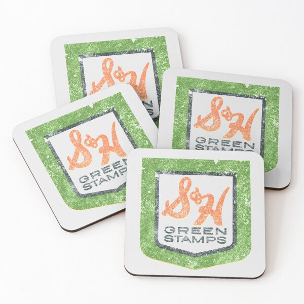 Item preview, Green Stamps distressed designed and sold by CreativeGiant.