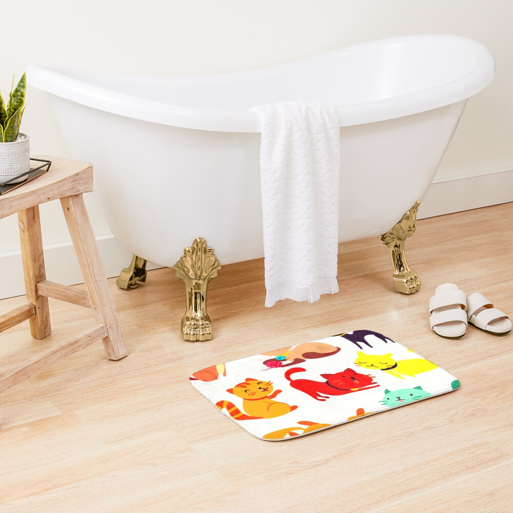 Item preview, Bath Mat designed and sold by IconPatterns.