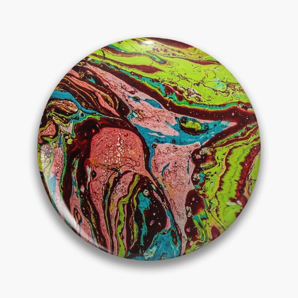 Item preview, Hydro Dipped Liquified Toxic Rainbow designed and sold by ArtRoomOregon.