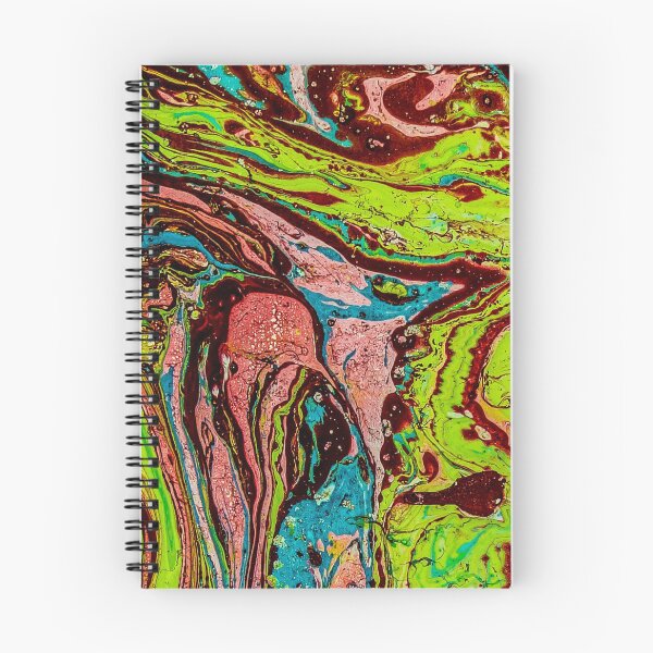 Item preview, Hydro Dipped Liquified Toxic Rainbow designed and sold by ArtRoomOregon.