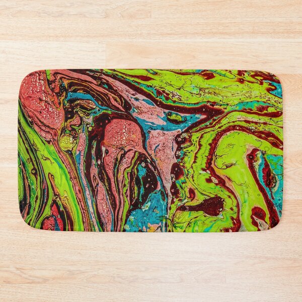 Item preview, Hydro Dipped Liquified Toxic Rainbow designed and sold by ArtRoomOregon.