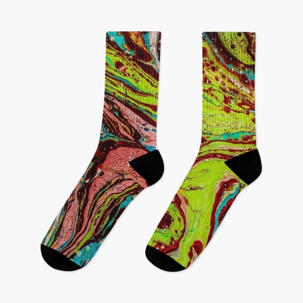 Item preview, Hydro Dipped Liquified Toxic Rainbow designed and sold by ArtRoomOregon.