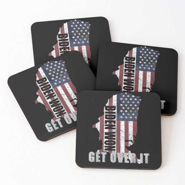 Item preview, Biden Won Get Over It Trump Lost 2020 Funny Anti Trump designed and sold by shirleyfinley.