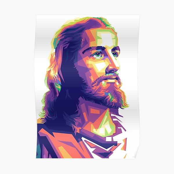 "Jesus Christ" Poster for Sale by ernandofp Redbubble