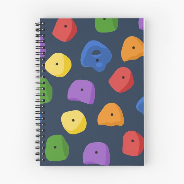 Item preview, Climbing Holds on Blue Background designed and sold by ddamon.