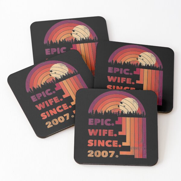 Item preview, Epic Wife Since 2007 Anniversary T 14th Years Marriage designed and sold by shirleyfinley.