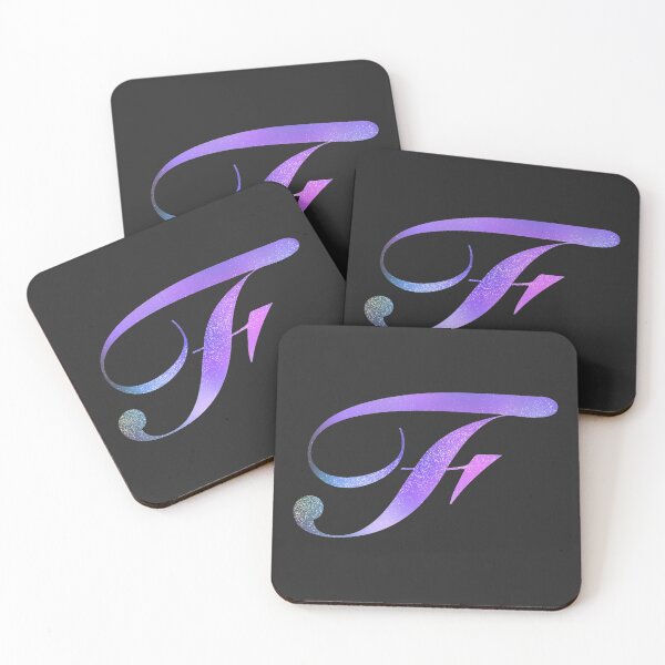 Item preview, Monogram Galaxy Cursive Letter F designed and sold by sporadicdoodlin.