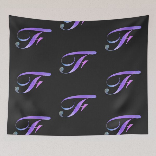 Item preview, Monogram Galaxy Cursive Letter F designed and sold by sporadicdoodlin.