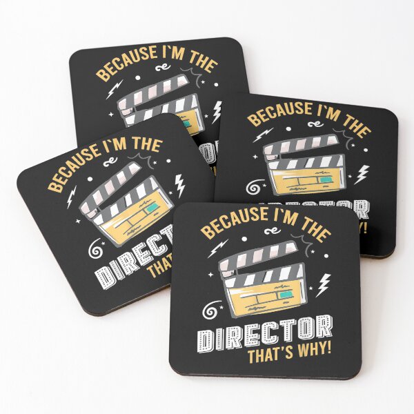 Item preview, Because I`m The Director That`s Why Theater Quotes Broadway designed and sold by shirleyfinley.