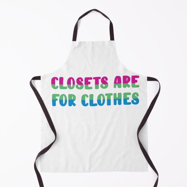 Item preview, Polysexual Flag Closets Are For Clothes designed and sold by EuropaPrints.