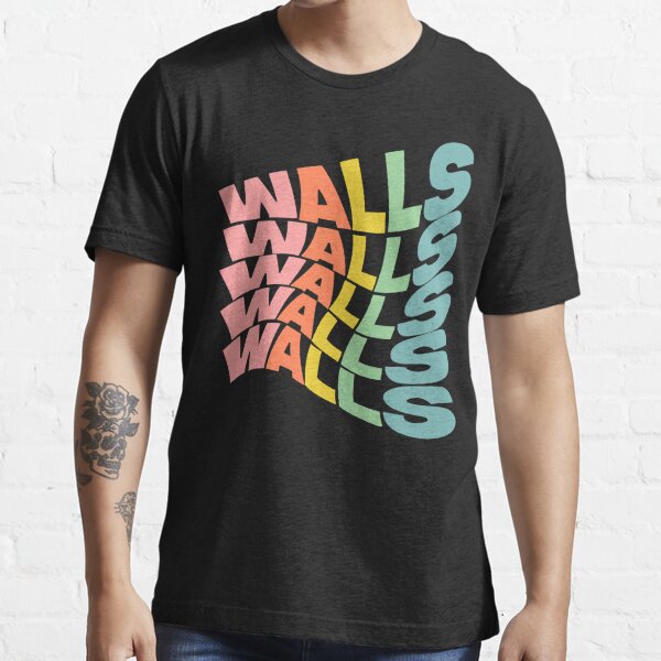 Louis Tomlinson T-Shirts - Walls Louis Tomlinson block colours v1