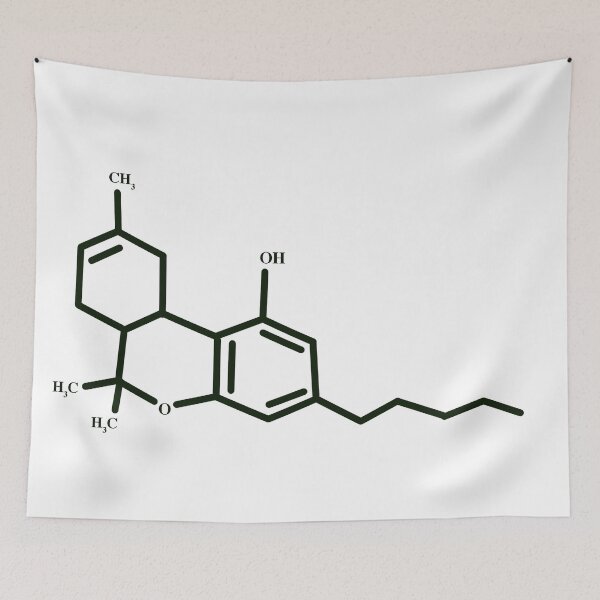 Item preview, Fórmula química THC designed and sold by relaventcontent.