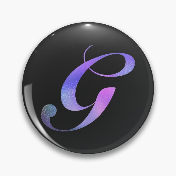 Item preview, Monogram Galaxy Cursive Letter G designed and sold by sporadicdoodlin.