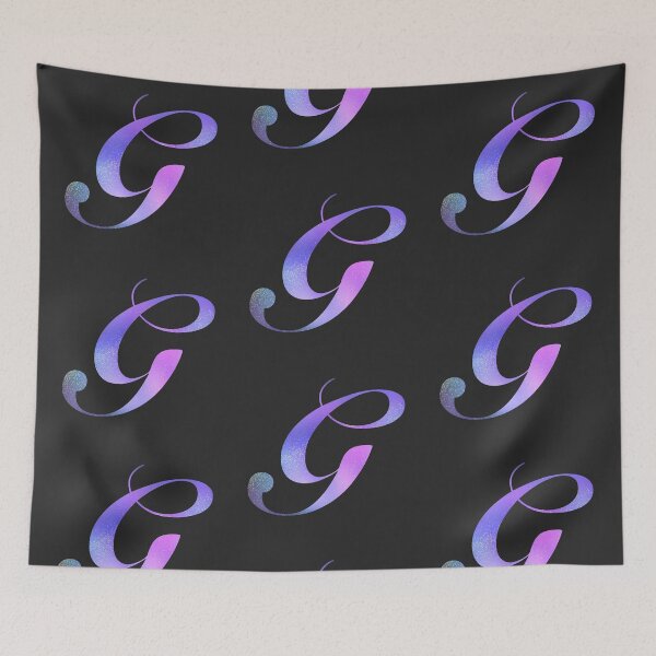 Item preview, Monogram Galaxy Cursive Letter G designed and sold by sporadicdoodlin.