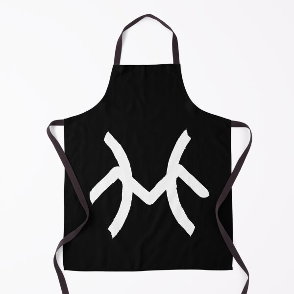 Item preview, Pisces and Aquarius Combined Zodiac Signs Double Horoscope Symbols in White designed and sold by Zodiafy-Designs.