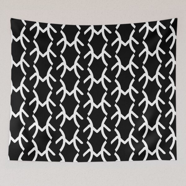 Item preview, Pisces and Aquarius Combined Zodiac Signs Double Horoscope Symbols in White designed and sold by Zodiafy-Designs.