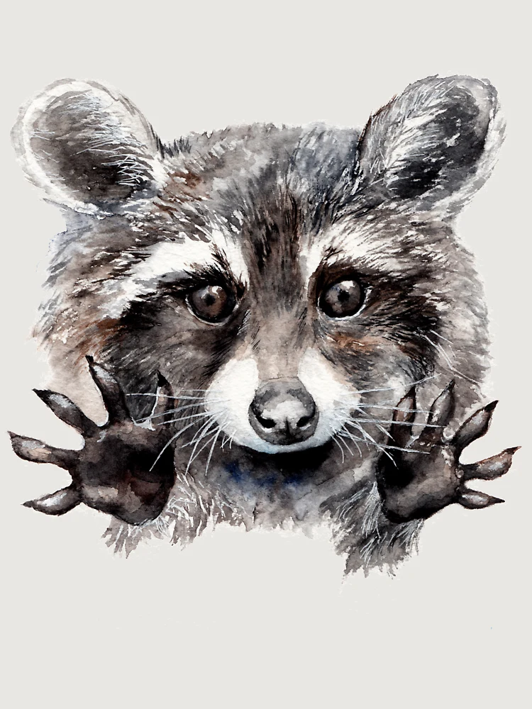 Thumbnail 6 of 6, Premium Oversized Sweatshirt, Magic! // Raccoon designed and sold by AnnaShell.