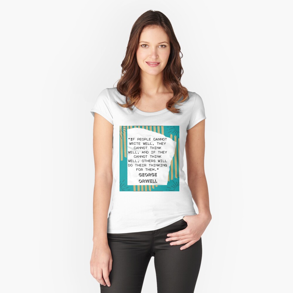 Item preview, Fitted Scoop T-Shirt designed and sold by Cinders-Embers.