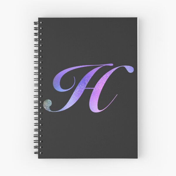 Item preview, Monogram Galaxy Cursive Letter H designed and sold by sporadicdoodlin.