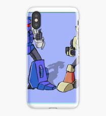 Transformers Pipes and Hubcap iPhone Case