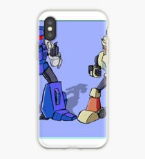 Transformers Pipes and Hubcap iPhone Case