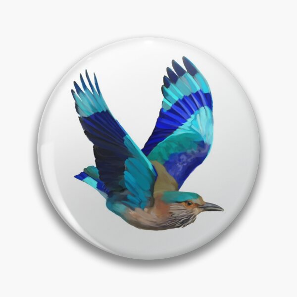 Item preview, Indian Roller Bird Art designed and sold by Jennifer Ackerman.