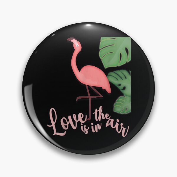 Item preview, Inlove Flamingo Love In The Air designed and sold by shirleyfinley.