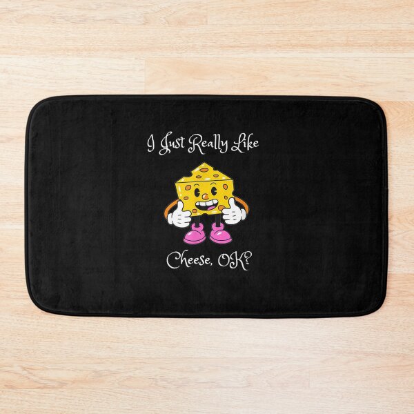 Item preview, I Just Really Like Cheese Ok? designed and sold by shirleyfinley.