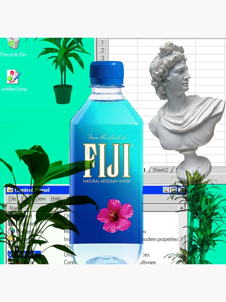 Aesthetic Fiji Water Bottle! | Art Board Print