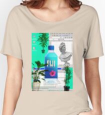 Fiji water Vaporwave Women's Relaxed Fit T-Shirt
