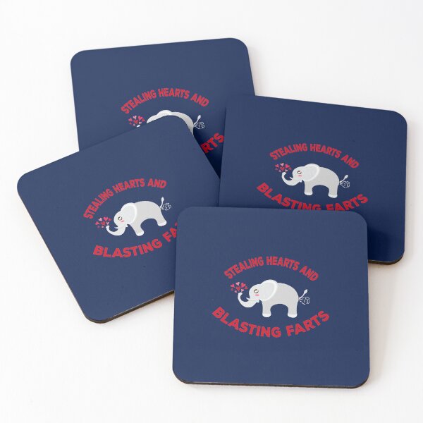 Item preview, Stealing hearts and blasting farts Elephant designed and sold by twicetrader.